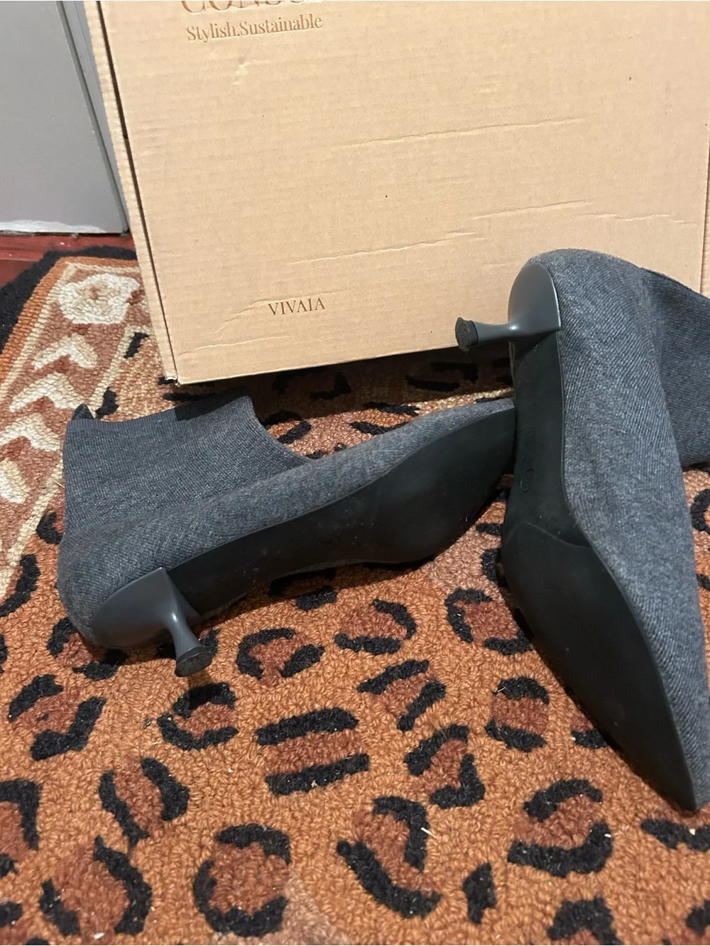 Conscious Comfort Women Charcoal Sock-Style Casual Socks